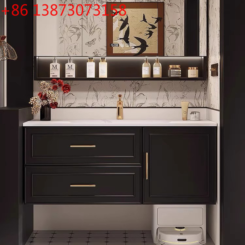 Luxury Skincare Accessories - モダンな鏡付きバスルームキャビネット装飾品スキンケア用品トレンディな高級食器棚アクセサリーリビングルームアーカビダーレスサロン家具