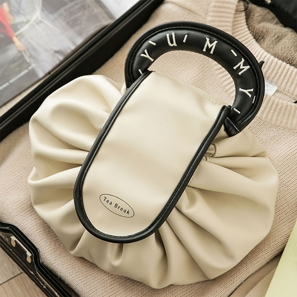 Luxury Skincare Set - 高級化粧バッグ、トイレタリーバッグ、大容量防水ポータブル収納バッグ、高級軽量トラベルバッグ、1セット