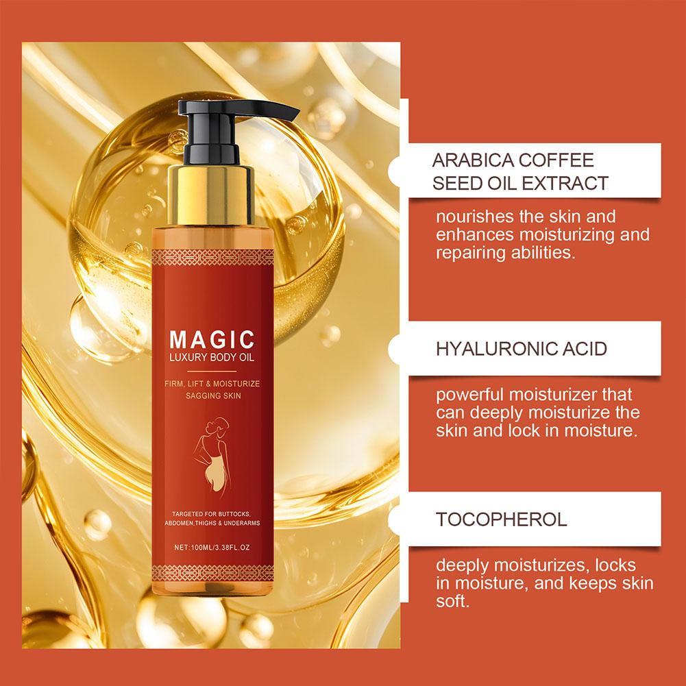 マジックラグジュアリーボディオイル 冬のスキンケアと保湿、柔 - Luxury Skincare & Spa Reviews のレビューと価格