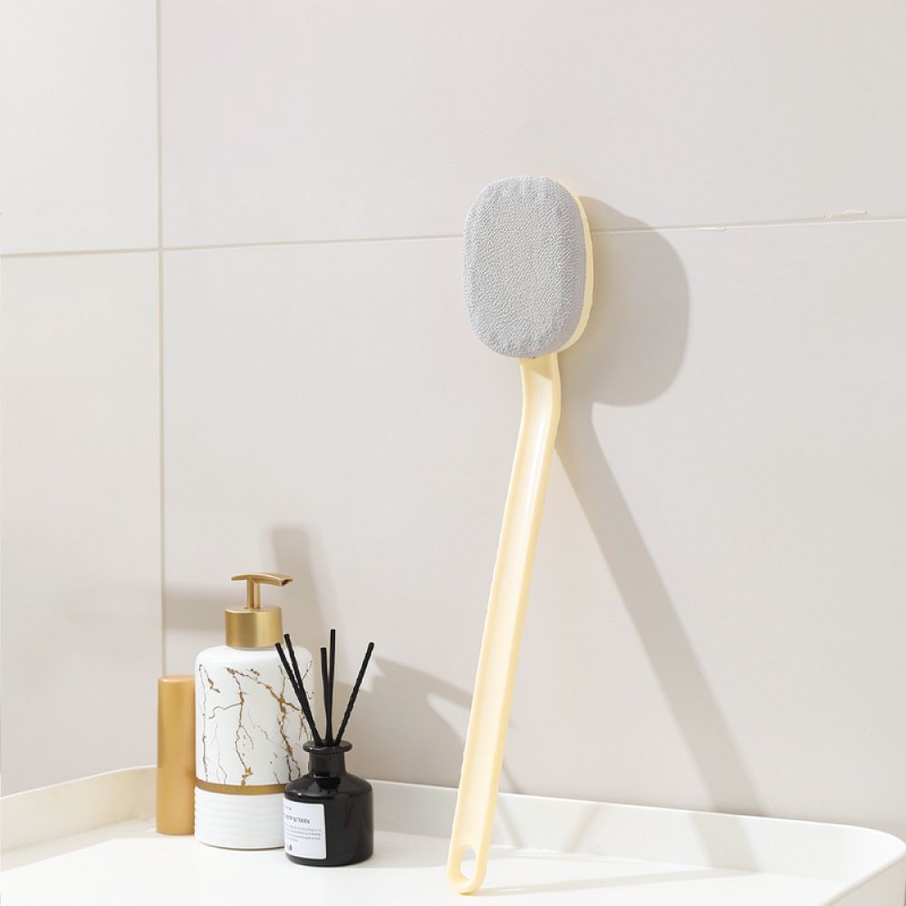柔らかい毛のバスブラシ、長柄の背中用スクラバー、肌のクレンジ - Luxury Skincare Accessories のレビューと価格