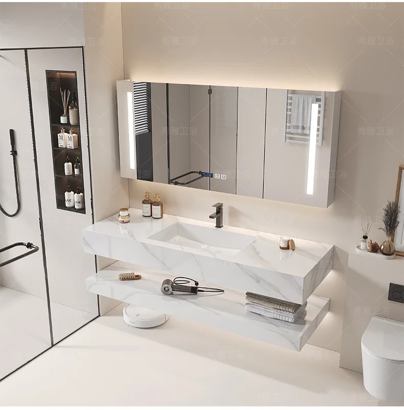 鏡付き収納、バスルームキャビネット、トイレコーナー、化粧台、 - Luxury Skincare & Spa Reviews のレビューと価格