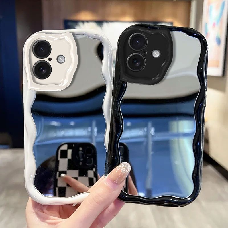 高級メイクアップミラー付きスマホケース iPhone 17  - Luxury Skincare Accessories のレビューと価格