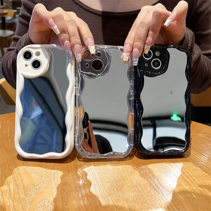 高級メイクアップミラー付きスマホケース iPhone 17  - Luxury Skincare Accessories のレビューと価格
