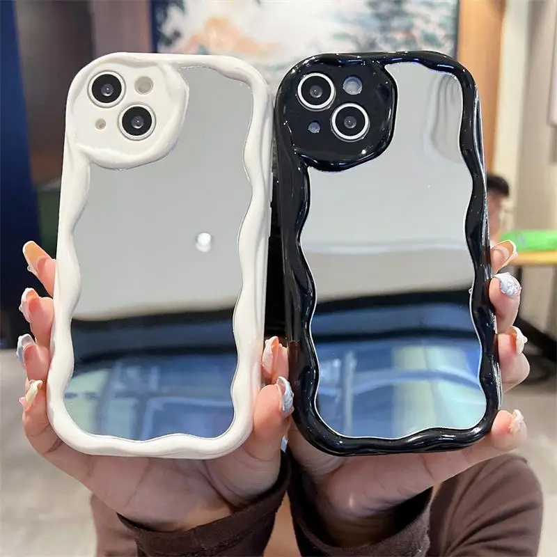 高級メイクアップミラー付きスマホケース iPhone 17  - Luxury Skincare Accessories のレビューと価格