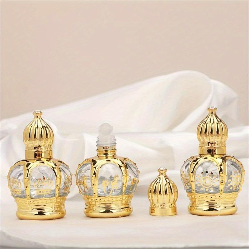 4 ピース/セット高級ゴールデンエッセンシャルオイルローラー - Luxury Skincare Set のレビューと価格