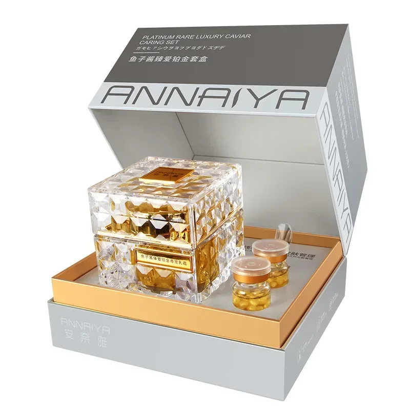 プラチナレア高級キャビアケアセット アンチエイジング修復フェ - Luxury Skincare & Spa Reviews のレビューと価格
