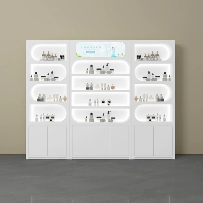 北欧ミニマリスト美容室ディスプレイキャビネットモダン高級スキ - Luxury Skincare & Spa Reviews のレビューと価格